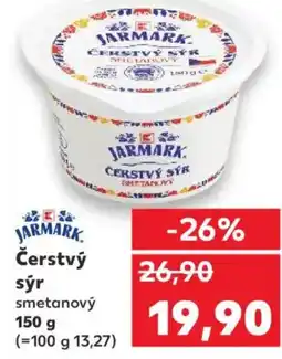 Kaufland Čerstvý sýr smetanový nabídka