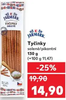 Kaufland Tyčinky solené/pikantní nabídka