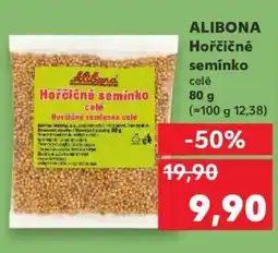 Kaufland ALIBONA Hořčičné semínko nabídka