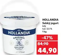 Kaufland HOLLANDIA Selský jogurt nabídka