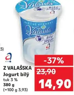 Kaufland Z VALAŠSKA Jogurt bílý nabídka