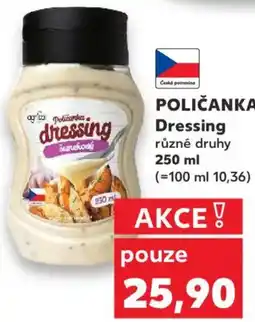 Kaufland POLIČANKA Dressing nabídka