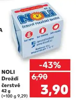Kaufland NOLI Droždí čerstvé nabídka
