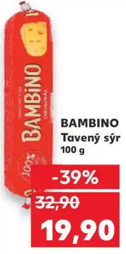 Kaufland BAMBINO Tavený sýr nabídka