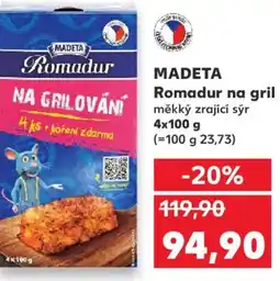 Kaufland MADETA Romadur na gril nabídka