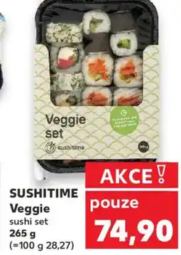 Kaufland SUSHITIME Veggie sushi set nabídka