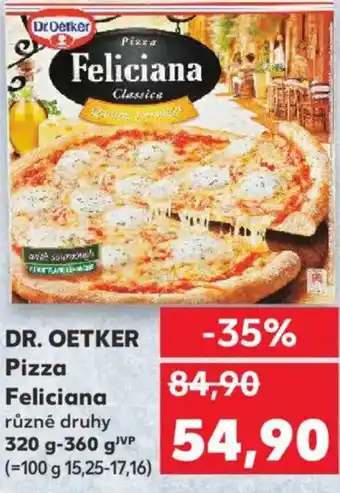 Kaufland DR. OETKER Pizza Feliciana nabídka