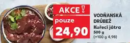 Kaufland VODŇANSKÁ DRŮBEŽ Kuřecí játra nabídka