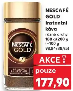 Kaufland NESCAFÉ GOLD Instantní Κάνα nabídka