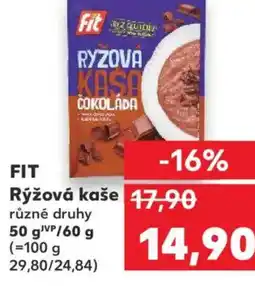 Kaufland FIT Rýžová kaše nabídka
