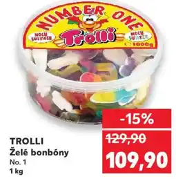 Kaufland TROLLI Želé bonbóny nabídka