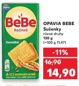 Kaufland OPAVIA BEBE Sušenky nabídka