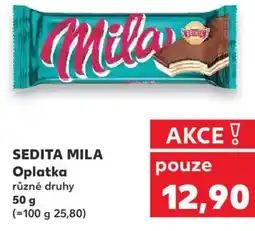 Kaufland SEDITA MILA Oplatka nabídka