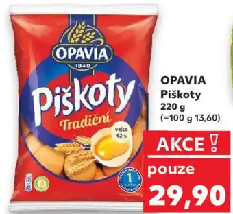 Kaufland OPAVIA Piškoty nabídka