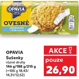 Kaufland OPAVIA Sušenky nabídka