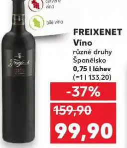 Kaufland FREIXENET Víno nabídka