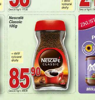 Lidl Nescafé classic nabídka