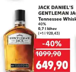 Kaufland JACK DANIEL'S GENTLEMAN JACK Tennessee Whiskey nabídka