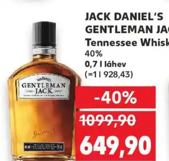 JACK DANIEL'S GENTLEMAN JACK Tennessee Whiskey