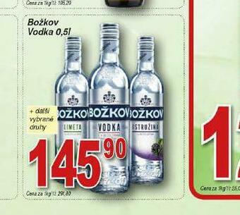 Lidl Božkov vodka nabídka