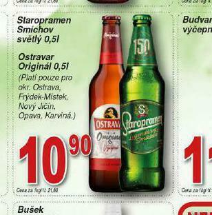 Lidl Pivo staropramen smíchov nabídka