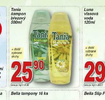Lidl Tania šampon březový nabídka