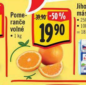 Jip Pomeranče nabídka