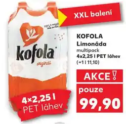 Kaufland KOFOLA Limonáda nabídka