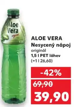 Kaufland ALOE VERA Nesycený nápoj nabídka