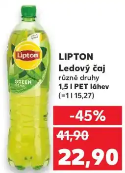 Kaufland LIPTON Ledový čaj nabídka