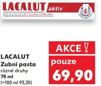 Kaufland LACALUT Zubní pasta nabídka