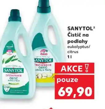 Kaufland SANYTOL Čistič na podlahy nabídka