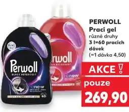 Kaufland PERWOLL Prací gel nabídka