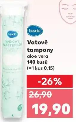 Kaufland Bevola Vatové tampony nabídka