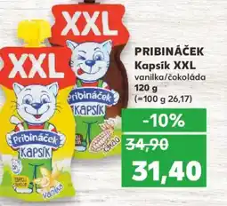 Kaufland PRIBINÁČEK Kapsik XXL nabídka