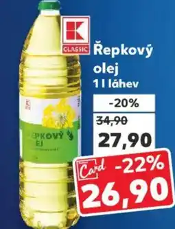 Kaufland Řepkový olej nabídka