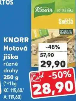 Kaufland KNORR Hotová jiška nabídka