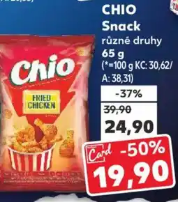 Kaufland CHIO Snack nabídka