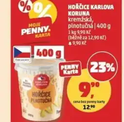 Penny Market Hořčice karlova koruna nabídka