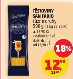 Penny Market Těstoviny san fabio nabídka