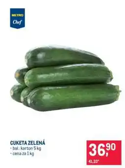 Makro Cuketa zelená nabídka