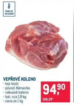 Makro Vepřové koleno nabídka