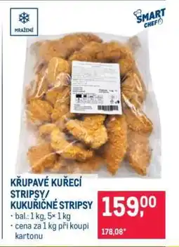 Makro KŘUPAVÉ KUŘECÍ STRIPSY/KUKUŘIČNÉ STRIPSY nabídka