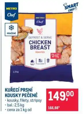 Makro KUŘECÍ PRSNÍ KOUSKY PEČENÉ nabídka