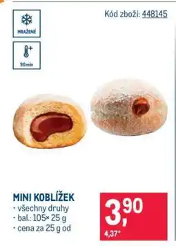 Makro Mini koblížek nabídka