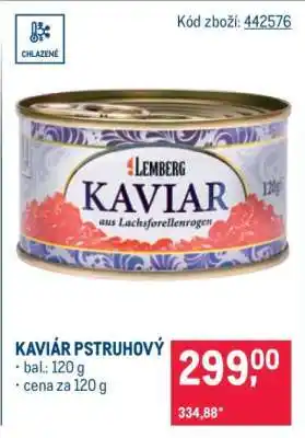 Kaviár pstruhový