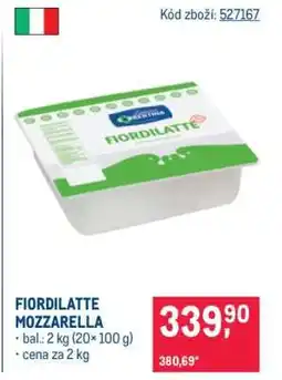 Makro FIORDILATTE MOZZARELLA nabídka