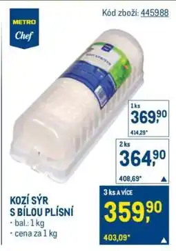 Makro KOZÍ SÝR S BÍLOU PLÍSNÍ nabídka