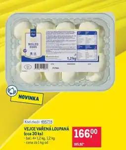Makro VEJCE VAŘENÁ LOUPANÁ (cca 30 ks) nabídka