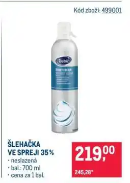 Makro ŠLEHAČKA VE SPREJI 35 % nabídka
